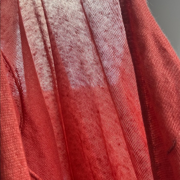 Eileen Fisher Coral Open-Front Cardigan Sweater Size Large - Picture 11 of 11